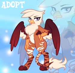 Size: 1280x1244 | Tagged: safe, artist:vi45, imported from derpibooru, oc, oc only, anthro, griffon, female, solo, zoom layer