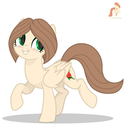 Size: 2300x2300 | Tagged: safe, artist:r4hucksake, imported from derpibooru, oc, oc only, oc:honeycrisp apple, pegasus, pony, female, mare, simple background, solo, transparent background