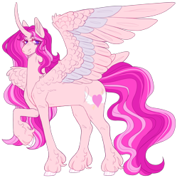 Size: 2760x2776 | Tagged: safe, artist:sleepy-nova, imported from derpibooru, oc, oc:aurora rose, alicorn, pony, female, mare, simple background, solo, transparent background