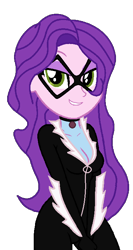 Size: 406x761 | Tagged: safe, artist:robertsonskywa1, imported from derpibooru, pipp petals, equestria girls, bedroom eyes, black cat, breasts, busty pipp petals, catsuit, cleavage, equestria girls-ified, g5, g5 to equestria girls, g5 to g4, generation leap, marvel, photo, seductive pose, sexy, spider-man, stupid sexy pipp petals