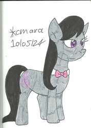 Size: 750x1053 | Tagged: safe, artist:cmara, imported from derpibooru, octavia melody, earth pony, pony, female, solo