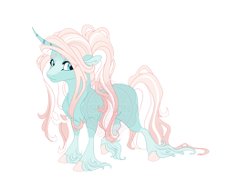 Size: 4700x3900 | Tagged: safe, artist:gigason, imported from derpibooru, oc, oc only, oc:pink delight, pony, unicorn, absurd resolution, horn, magical lesbian spawn, obtrusive watermark, offspring, parent:fluttershy, parent:lyra heartstrings, parents:lyrashy, simple background, solo, transparent background, unshorn fetlocks, watermark