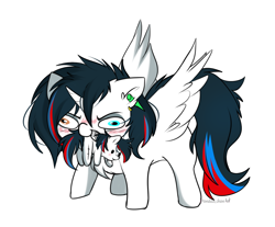 Size: 1248x1032 | Tagged: safe, artist:2pandita, imported from derpibooru, oc, oc only, alicorn, pony, alicorn oc, horn, plushie, solo, wings