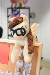 Size: 2848x4272 | Tagged: safe, imported from derpibooru, 2015, galacon, glasses, irl, photo, plushie, spread wings, wings