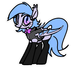 Size: 605x560 | Tagged: safe, artist:norre, oc, oc:lucky roll, bat pony, pony, simple background, solo, transparent background