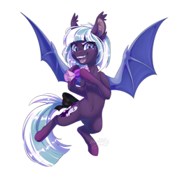 Size: 1920x1920 | Tagged: safe, artist:doekitty, imported from derpibooru, oc, oc only, bat pony, pony, art trade, bat pony oc, bat wings, belly, belly fluff, humanoid torso, neck fluff, simple background, solo, sternocleidomastoid, transparent background, wings