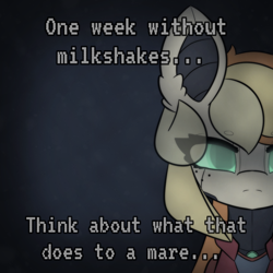 Size: 2664x2664 | Tagged: safe, artist:sodapop sprays, imported from derpibooru, oc, oc only, oc:sodapop sprays, android, pegasus, pony, robot, robot pony, eye clipping through hair, female, gynoid, looking at you, meme, solo, text