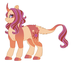 Size: 1700x1500 | Tagged: safe, artist:plixine, imported from derpibooru, oc, oc only, oc:sunlight, pony, unicorn, female, horn, mare, simple background, solo, transparent background