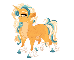 Size: 4400x3600 | Tagged: safe, artist:gigason, imported from derpibooru, oc, oc:opal apple, pony, unicorn, female, high res, horn, magical lesbian spawn, mare, offspring, parent:applejack, parent:lyra heartstrings, parents:lyrajack, simple background, solo, transparent background