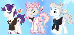 Size: 1280x598 | Tagged: safe, artist:vi45, imported from derpibooru, oc, oc only, pony, unicorn, clothes, horn, male, stallion, tuxedo