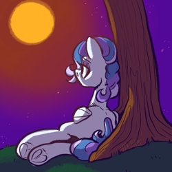 Size: 2048x2048 | Tagged: safe, artist:smirk, imported from derpibooru, oc, unnamed oc, pegasus, pegasus oc, solo, stars, tree, wings