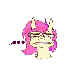 Size: 700x700 | Tagged: safe, artist:molars, imported from derpibooru, oc, oc only, oc:molars, cheek fluff, doodle, emote, faic, female, gritted teeth, judgement, mare, simple background, solo, teeth, transparent background