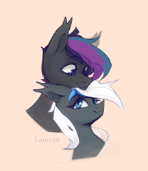 Size: 2976x3445 | Tagged: safe, artist:anazeml, artist:laymy, imported from derpibooru, oc, oc only, bat pony, pony, bat pony oc, bat wings, wings