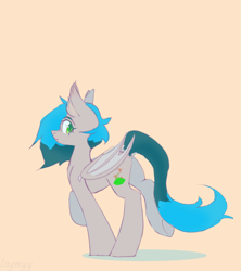 Size: 4146x4666 | Tagged: safe, artist:anazeml, artist:laymy, imported from derpibooru, oc, oc only, oc:lime, oc:pearly lime, bat pony, pony, bat pony oc, bat wings, solo, wings