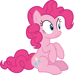 Size: 3000x3034 | Tagged: safe, artist:cloudy glow, imported from derpibooru, pinkie pie, earth pony, pony, female, mare, simple background, solo, transparent background, vector