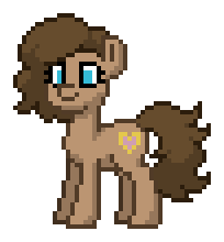 Size: 204x220 | Tagged: safe, imported from derpibooru, oc, oc only, oc:peanut butter banana pie, pony, pony town, offspring, parent:cheese sandwich, parent:pinkie pie, parents:cheesepie