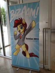 Size: 2448x3264 | Tagged: safe, imported from derpibooru, oc, oc only, oc:canni soda, 2013, galacon, irl, photo, poster