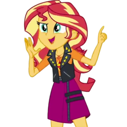 Size: 2000x2000 | Tagged: safe, edit, edited screencap, editor:cutler1228, imported from derpibooru, screencap, sunset shimmer, human, equestria girls, female, not a vector, simple background, solo, transparent background