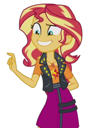 Size: 1336x1912 | Tagged: safe, edit, edited screencap, editor:cutler1228, imported from derpibooru, screencap, sunset shimmer, human, equestria girls, female, not a vector, simple background, solo, transparent background