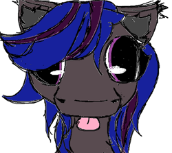 Size: 522x465 | Tagged: safe, artist:appul, imported from derpibooru, oc, oc only, oc:ebony rose, bat pony, pony, solo