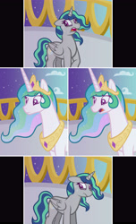 Size: 5100x8400 | Tagged: safe, artist:artisticwerks, imported from derpibooru, princess celestia, oc, oc:light breeze, alicorn, pony, female, life's a breeze, mare