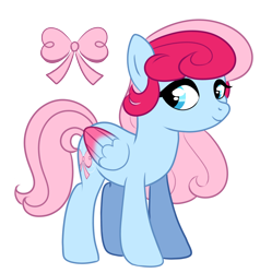 Size: 4928x5184 | Tagged: safe, artist:fricktp, imported from derpibooru, pegasus, pony, colored wings, colored wingtips, g3, g3 to g4, generation leap, simple background, solo, transparent background, twirlerina, wings