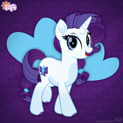 Size: 2000x2000 | Tagged: safe, artist:lovinglypromise, imported from derpibooru, rarity, pony, alternate design, cloven hooves, solo