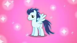 Size: 2560x1440 | Tagged: safe, imported from derpibooru, soarin', pegasus, pony, background, love