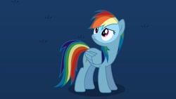 Size: 2560x1440 | Tagged: safe, imported from derpibooru, rainbow dash, pegasus, pony, female, glare, looking up, mare, night