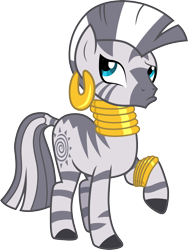 Size: 3000x3985 | Tagged: safe, artist:cloudy glow, imported from derpibooru, zecora, zebra, female, simple background, solo, transparent background, vector