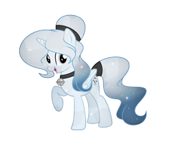 Size: 3375x2815 | Tagged: safe, artist:darbypop1, imported from derpibooru, oc, oc only, oc:melody everbelle, alicorn, crystal pony, pony, bell, bell collar, collar, crystallized, female, mare, simple background, solo, transparent background