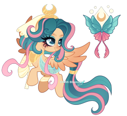 Size: 2238x2050 | Tagged: safe, artist:gihhbloonde, imported from derpibooru, oc, pegasus, pony, female, magical lesbian spawn, mare, offspring, parent:fluttershy, parent:somnambula, simple background, solo, transparent background