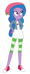 Size: 247x608 | Tagged: safe, artist:selenaede, artist:user15432, imported from derpibooru, izzy moonbow, human, equestria girls, ana sani, base used, beanie, beanie hat, clothes, crossover, dress, equestria girls style, equestria girls-ified, g5, g5 to equestria girls, g5 to g4, generation leap, hand on hip, hat, jacket, red shoes, shoes, simple background, smiling, sneakers, solo, strawberry shortcake, strawberry shortcake (character), strawberry shortcake berry in the big city, transparent background, voice actor joke