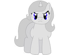 Size: 2160x1620 | Tagged: safe, artist:meghan12345, imported from derpibooru, pony, unicorn, angry, battle for dream island, female, filly, foal, golf ball (battle for dream island), horn, ponified, simple background, solo, transparent background