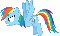 Size: 4968x3000 | Tagged: safe, artist:cloudy glow, imported from derpibooru, rainbow dash, pegasus, female, simple background, solo, transparent background, vector