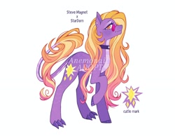 Size: 2048x1592 | Tagged: safe, artist:anemonaii, imported from derpibooru, part of a set, oc, oc only, dracony, dragon, hybrid, pegasus, pony, adoptable, adoptable open, blaze (coat marking), blouse, cardigan, choker, claws, coat markings, colored claws, colored ears, colored eyelashes, colored hooves, colored lineart, colored pinnae, colored pupils, colored wings, concave belly, curly mane, curly tail, cutie mark accessory, cutie mark earrings, cutie mark on dracony, dracony oc, dragon tail, ear piercing, earring, eye markings, eyelashes, eyeshadow, facial markings, fangs, feathered wings, female, female oc, fusion, fusion:silver frames, fusion:stardom, fusion:steven magnet, fusion:surprise, glasses, gradient legs, gradient mane, gradient tail, gray coat, gray hooves, gray wings, hat, hooves, hybrid fusion, hybrid oc, jewelry, lidded eyes, long hair, long mane, looking back, makeup, mare, mare oc, misspelling, obtrusive watermark, orange eyes, orange hair, orange mane, orange pupils, orange tail, pale belly, pegasus oc, piercing, profile, purple body, purple eyelashes, purple eyes, purple eyeshadow, purple hooves, purple pupils, purple text, raised hoof, raised leg, scaled underbelly, scales, shiny hooves, signature, silver coat, simple background, slender, slit pupils, smiling, socks (coat markings), solo, spread wings, standing, standing on three hooves, striped hair, striped mane, striped tail, sun hat, sunglasses, tail, text, thin, thin tail, three toned hair, three toned mane, three toned tail, tinted glasses, two toned eyes, two toned mane, two toned tail, two toned wings, wall of tags, watermark, wavy hair, wavy mane, wavy tail, white background, wings