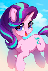 Size: 832x1216 | Tagged: safe, imported from derpibooru, starlight glimmer, unicorn, ai composition, ai content, horn