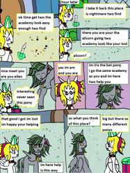 Size: 1281x1714 | Tagged: safe, artist:ask-luciavampire, imported from derpibooru, oc, alicorn, bat pony, pony, comic, comic page, tumblr