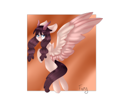 Size: 2000x1600 | Tagged: safe, artist:fae-core, imported from derpibooru, oc, oc only, pegasus, pony, female, horns, mare, solo