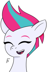 Size: 2119x3189 | Tagged: safe, artist:frownfactory, imported from derpibooru, zipp storm, pegasus, pony, eyes closed, female, g5, happy, mare, my little pony: tell your tale, simple background, smiling, solo, transparent background