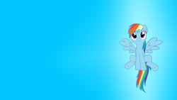 Size: 1920x1080 | Tagged: artist needed, safe, imported from derpibooru, rainbow dash, pegasus, pony, female, gradient background, mare, solo, wallpaper