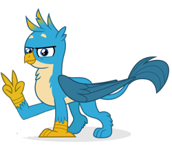 Size: 6500x5500 | Tagged: safe, artist:gaelgaming1, imported from derpibooru, gallus, griffon, male, simple background, solo, transparent background, vector