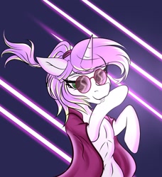 Size: 1867x2048 | Tagged: safe, artist:ellynet, oc, oc only, pony, clothes, female, glasses, mare, solo