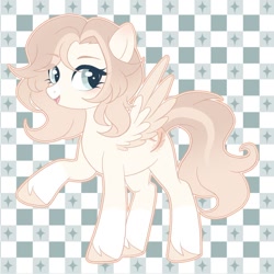 Size: 1200x1200 | Tagged: safe, artist:_nillabean_, imported from derpibooru, oc, oc:cin, pegasus, pony, female, mare, solo