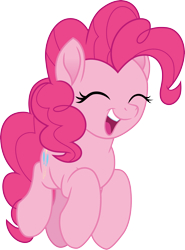 Size: 3000x4044 | Tagged: safe, artist:cloudy glow, imported from derpibooru, pinkie pie, female, happy, movie accurate, simple background, solo, transparent background