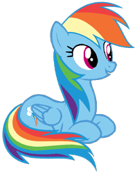 Size: 542x686 | Tagged: safe, artist:noi kincade, imported from derpibooru, rainbow dash, pegasus, pony, female, lying down, simple background, solo, transparent background