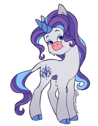 Size: 846x1089 | Tagged: safe, artist:caffeinatedcarny, imported from derpibooru, rarity, pony, unicorn, 80s, alternate cutie mark, belly fluff, cheek fluff, cloven hooves, colored hooves, colored horn, eyeshadow, g5 concept leaks, gradient legs, hooves, horn, leonine tail, makeup, multicolored hair, redesign, simple background, solo, tail, transparent background, vintage