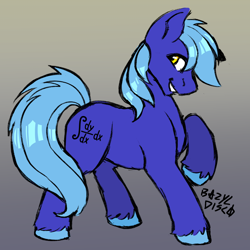 Size: 1826x1828 | Tagged: safe, artist:badyl, imported from derpibooru, oc, oc only, oc:dayandey, earth pony, pony, commission