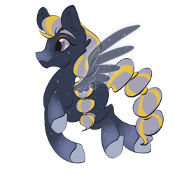 Size: 2048x2048 | Tagged: safe, artist:cupute, imported from derpibooru, horse, pegasus, big ears, black coat, bubble braids, closed mouth, clothes, colored hooves, cute, ears up, flying, freckles, gradient legs, gradient muzzle, gray mane, gray tail, grin, halley (wild manes), hooves, nonbinary, see-through, simple background, smiling, solo, speckled, spots, spread wings, stars, tail, tied mane, tied tail, transparent background, transparent wings, wild manes, wings, yellow mane, yellow tail