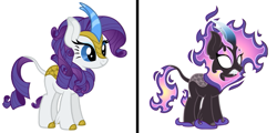 Size: 517x248 | Tagged: safe, imported from derpibooru, rarity, kirin, nirik, kirin rarity, kirin-ified, nirik-ified, species swap, vector